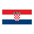 Flag of Croatia Temporary Tattoo (1.5"x2")